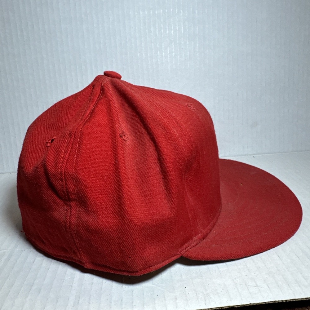 Vintage 80s El Paso Diablos Fitted Hat Baseball New Era Pro Model Wool‎ Cap USA - Picture 5 of 9